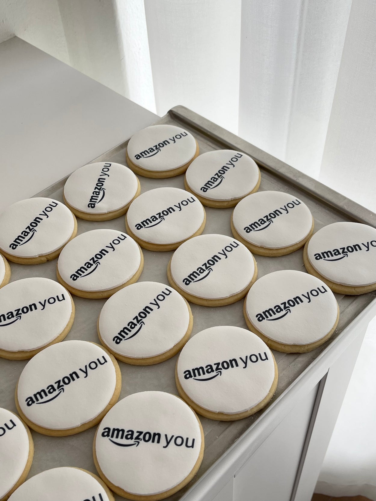 premium branded logo cookies for corporate events