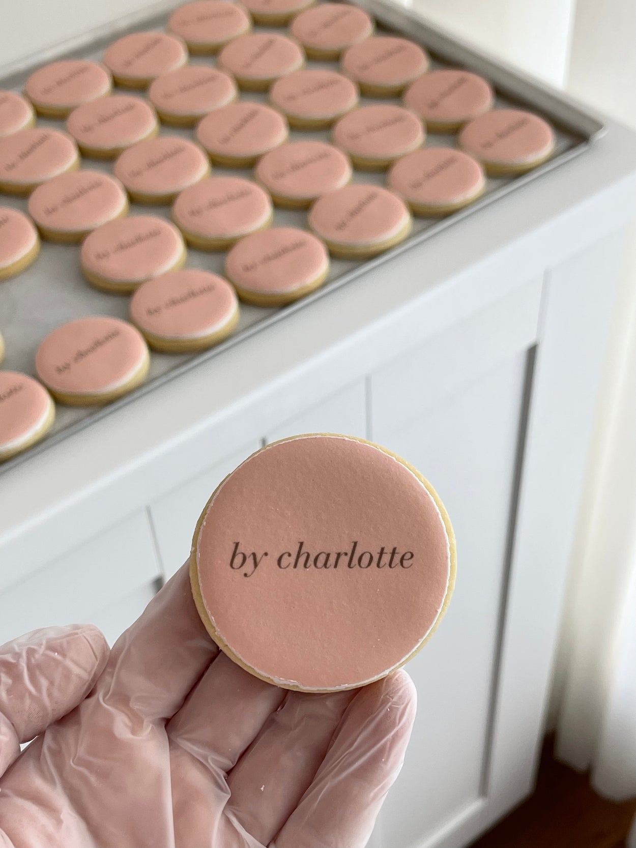 Custom logo cookies, iced and decorated, perfect for corporate and personal events