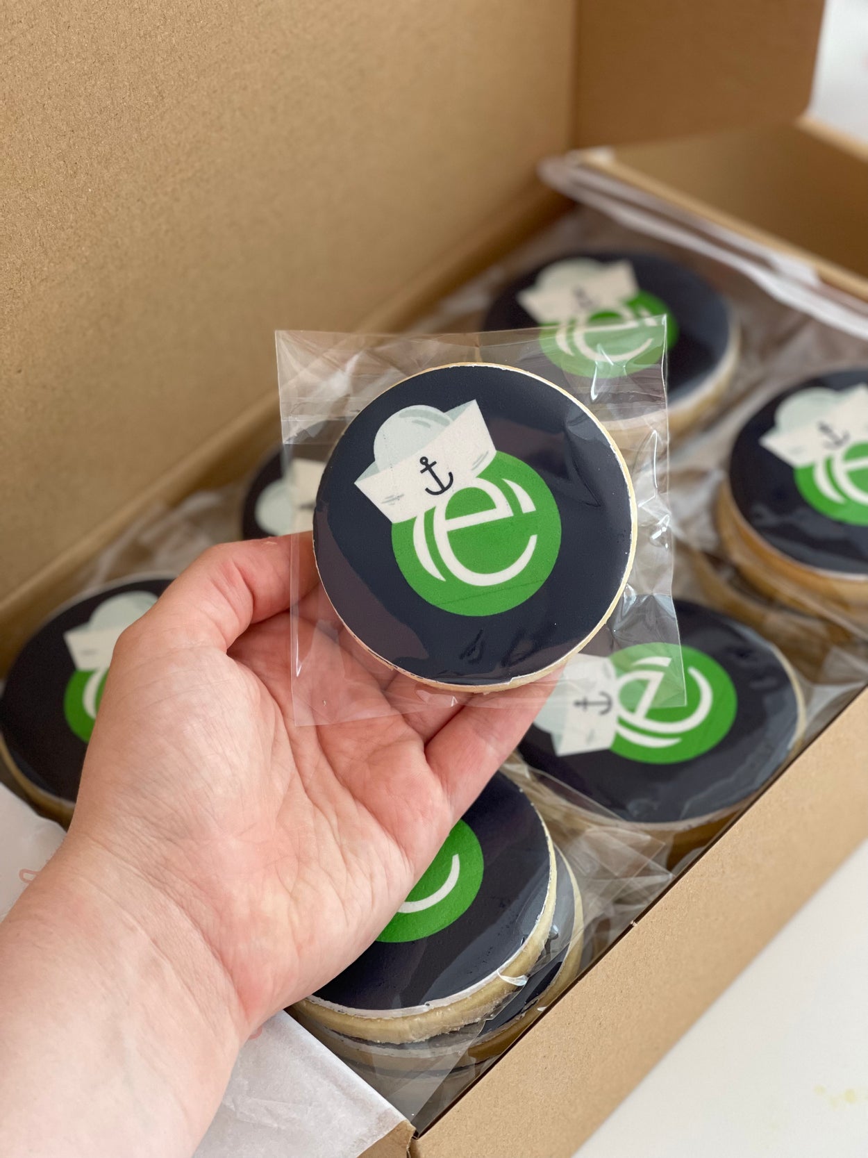 custom corporate cookies