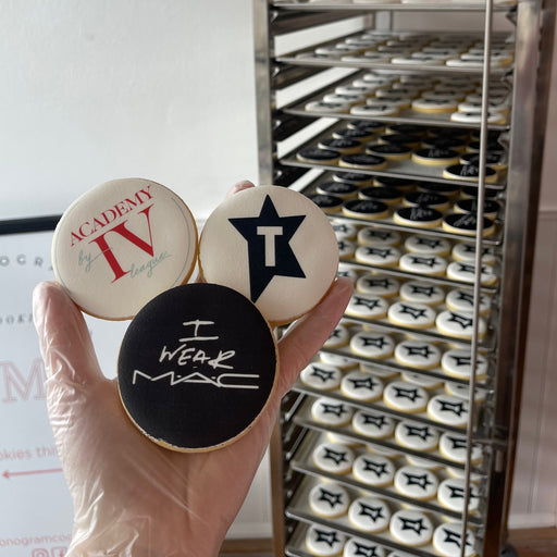 Custom branded corporate cookies